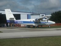 A Twin Otter Aircraft at Lake Wales, Florida